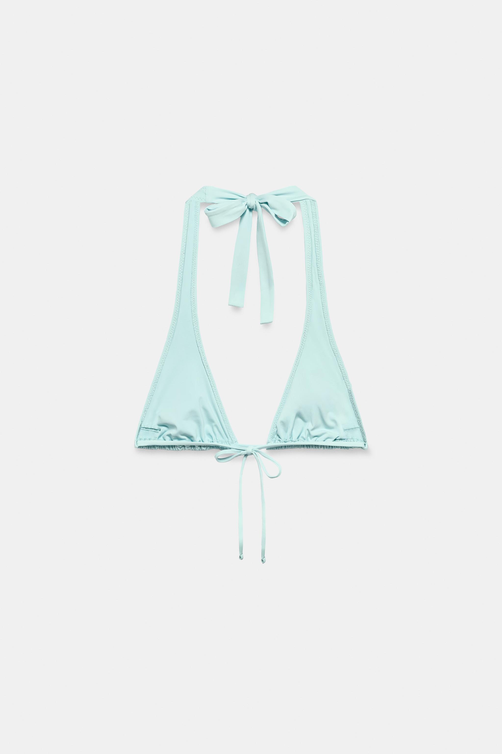 TOP BIKINI COULISSANT À CLOUS